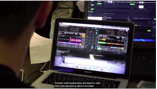 Student's Actual or Potential Impact Assessment Video still frame showing media production app on a laptop screen